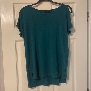 Open Should Teal Top